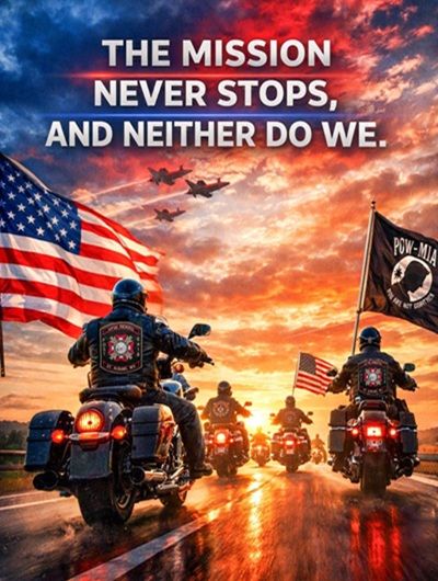 THE MISSSION NEVER STOPS AND NEITHER DO WE